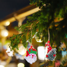Load image into Gallery viewer, Christmas Diamond Drill Dots Painting Crystal Xmas Trees Pendant