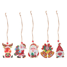 Load image into Gallery viewer, Christmas Diamond Drill Dots Painting Crystal Xmas Trees Pendant