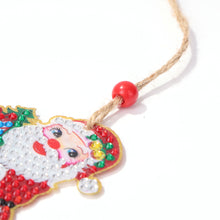 Load image into Gallery viewer, Christmas Diamond Drill Dots Painting Crystal Xmas Trees Pendant