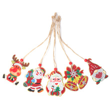 Load image into Gallery viewer, Christmas Diamond Drill Dots Painting Crystal Xmas Trees Pendant