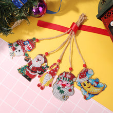 Load image into Gallery viewer, Christmas Diamond Drill Dots Painting Crystal Xmas Trees Pendant