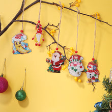 Load image into Gallery viewer, Christmas Diamond Drill Dots Painting Crystal Xmas Trees Pendant