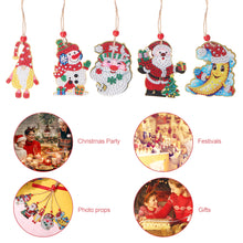 Load image into Gallery viewer, Christmas Diamond Drill Dots Painting Crystal Xmas Trees Pendant