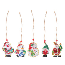 Load image into Gallery viewer, Christmas Diamond Drill Dots Painting Crystal Xmas Trees Pendant