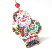 Load image into Gallery viewer, Christmas Diamond Drill Dots Painting Crystal Xmas Trees Pendant