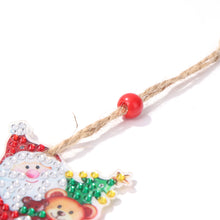 Load image into Gallery viewer, Christmas Diamond Drill Dots Painting Crystal Xmas Trees Pendant