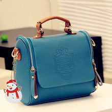 Load image into Gallery viewer, 8pcs DIY Acrylic Full Special Drill Diamond Christmas Keychain Kits