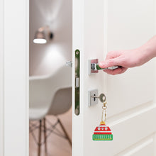 Load image into Gallery viewer, 8pcs DIY Acrylic Full Special Drill Diamond Christmas Keychain Kits