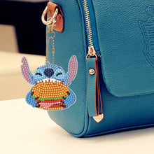 Load image into Gallery viewer, 8pcs DIY Acrylic Full Special Drill Diamond Stitch Keychain Kits