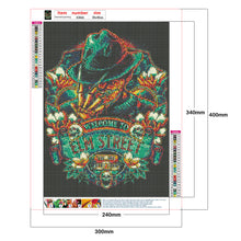 Load image into Gallery viewer, Round Diamond Painting - Full Round -  Horror movie characters (30*40cm)
