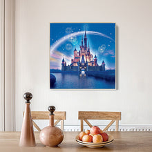 Load image into Gallery viewer, Diamond Painting - Full Round - Castle fireworks (40*40cm)