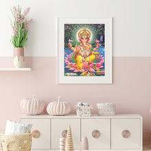 Load image into Gallery viewer, Round Diamond Painting - Full Round -  Buddha elephant (30*40cm)