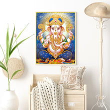 Load image into Gallery viewer, Round Diamond Painting - Full Round -  Buddha elephant (30*40cm)
