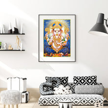 Load image into Gallery viewer, Round Diamond Painting - Full Round -  Buddha elephant (30*40cm)