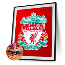 Load image into Gallery viewer, Round Diamond Painting - Full Round -  Liverpool team crest (35*45cm)