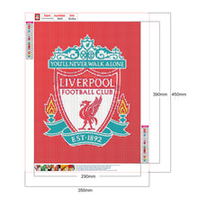 Load image into Gallery viewer, Round Diamond Painting - Full Round -  Liverpool team crest (35*45cm)