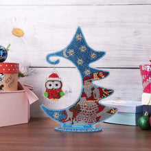 Load image into Gallery viewer, Luminous Christmas Tree DIY Special Shaped Diamond Painting Ornaments Kit