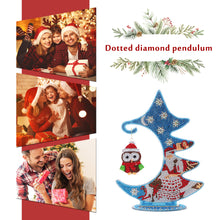 Load image into Gallery viewer, Luminous Christmas Tree DIY Special Shaped Diamond Painting Ornaments Kit