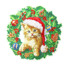 Load image into Gallery viewer, DIY Hanging Diamond Painting Wreath Door Embroidery Mosaic Garland