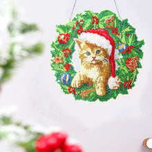 Load image into Gallery viewer, DIY Hanging Diamond Painting Wreath Door Embroidery Mosaic Garland