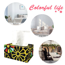 Load image into Gallery viewer, 5D DIY Diamond Painting Square Tissue Box Kit Handmade Tissue Dispenser