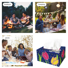 Load image into Gallery viewer, 5D DIY Diamond Painting Square Tissue Box Kit Handmade Tissue Dispenser