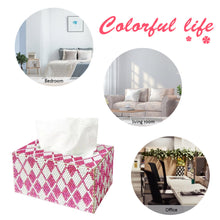 Load image into Gallery viewer, 5D DIY Diamond Painting Square Tissue Box Kit Handmade Art Tissue Dispenser