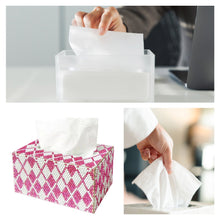 Load image into Gallery viewer, 5D DIY Diamond Painting Square Tissue Box Kit Handmade Art Tissue Dispenser