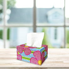 Load image into Gallery viewer, 5D DIY Diamond Painting Square Tissue Box Kit Handmade Tissue Dispenser