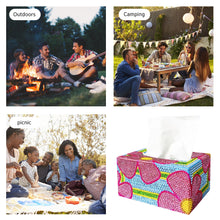 Load image into Gallery viewer, 5D DIY Diamond Painting Square Tissue Box Kit Handmade Tissue Dispenser
