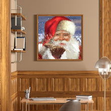 Load image into Gallery viewer, Diamond Painting - Full Round - Santa Claus (30*30cm)