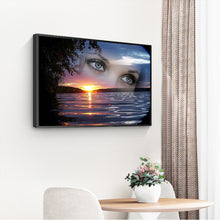 Load image into Gallery viewer, Diamond Painting - Full Square - Sunrise over the lake (40*30cm)