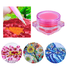 Load image into Gallery viewer, Diamond Painting Kit Glue Clay with Box Point Drill Beads Pen Mud Purple