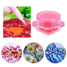 Load image into Gallery viewer, Diamond Painting Kit Glue Clay with Box Point Drill Beads Pen Mud Pink