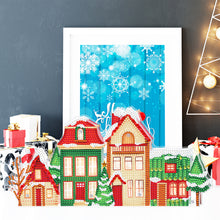 Load image into Gallery viewer, DIY Diamond Painting Light Christmas Tree Snowman Nightlight Lamp