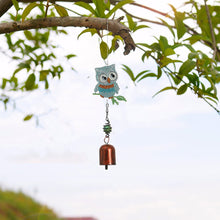 Load image into Gallery viewer, 5D Owl Diamond Painting Wind Chime Pendant Mosaic Kit Home Decor