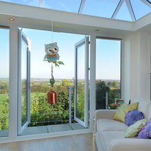 Load image into Gallery viewer, 5D Owl Diamond Painting Wind Chime Pendant Mosaic Kit Home Decor