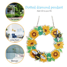 Load image into Gallery viewer, 30x30cm 5D DIY Diamond Painting Art Wreath Kit Hanging Craft Home Decor