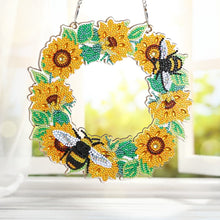 Load image into Gallery viewer, 30x30cm 5D DIY Diamond Painting Art Wreath Kit Hanging Craft Home Decor