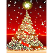 Load image into Gallery viewer, Diamond Painting - Full Round - Christmas tree (30*40CM)