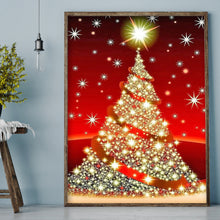 Load image into Gallery viewer, Diamond Painting - Full Round - Christmas tree (30*40CM)