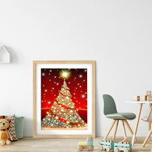 Load image into Gallery viewer, Diamond Painting - Full Round - Christmas tree (30*40CM)