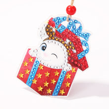 Load image into Gallery viewer, Double-side 5D Diamond Painting DIY Hanging Christmas Trees Pendant