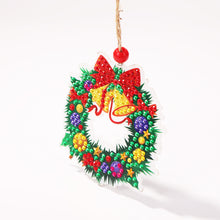 Load image into Gallery viewer, Double-side 5D Diamond Painting DIY Hanging Christmas Trees Pendant