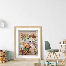 Load image into Gallery viewer, Diamond Painting - Partial Special Shaped - Quilling paper painting (30*40cm)