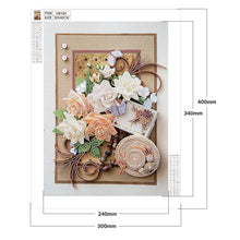 Load image into Gallery viewer, Diamond Painting - Partial Special Shaped - Quilling paper painting (30*40cm)