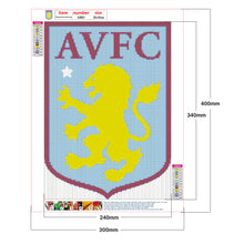 Load image into Gallery viewer, Diamond Painting - Full Round - Aston Villa logo (30*40CM)