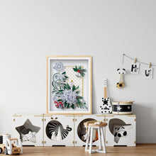 Load image into Gallery viewer, Diamond Painting - Partial Special Shaped - Christmas Quilling paper painting (30*40cm)