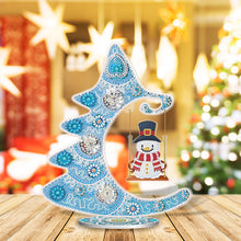Load image into Gallery viewer, Special Shaped Diamond Painting Christmas Desktop Ornament Craft Snowman