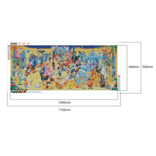 Load image into Gallery viewer, Diamond Painting - Full Square - Disney family portrait (110*50CM)